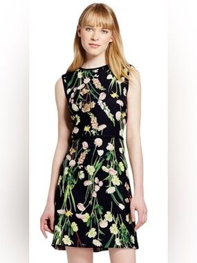Victoria Beckham Target Floral Bloomcore Spring Mini Dress, Small